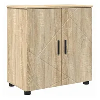 VidaXL Badezimmerschrank mit Speicher Sonoma-Eiche 61 x 35 x