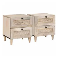 VidaXL Nachtschrank 2 pcs 40 x 33 x 46