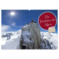 Calvendo Die Höchsten der Alpen (Wandkalender 2026 DIN A2