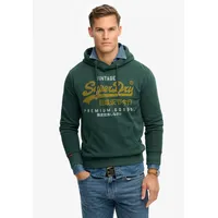 Superdry Kapuzenpullover Hoodie Grün M