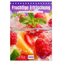 Calvendo Fruchtige Erfrischung - Küchenkalender mit bunten Früchten im