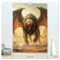 Calvendo Mythische Bestien – Dunkle Legenden (hochwertiger Premium Wandkalender