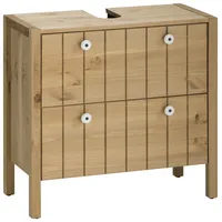 Home Affaire Waschbeckenunterschrank HOME AFFAIRE "Tina", beige (natur), B:57cm