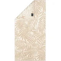 CAWÖ Maison Blätter Handtuch 50 x 100 cm beige