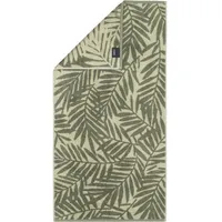 CAWÖ Maison Blätter Handtuch 50 x 100 cm grün