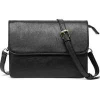 Luxuskollektion Damen Umhängetasche Crossbody Leder Retro-schwarz