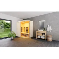 InfraWorld Infrarotkabine TrioSol Unica 3 154 x 128 x
