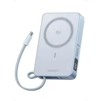 UGREEN MagFlow Qi2.2 25W 10000mAh Powerbank mit ausziehbarem Kabel,