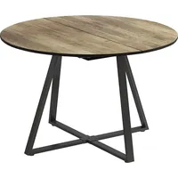 Vicco Esstisch Loyd, 120 x 120 cm ausziehbar, Eiche