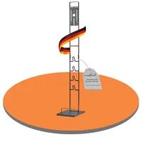 PureMounts mobiler Staubsaugerständer mit bodenschonenden Rollen, kompatibel Dyson V15,
