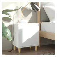 VidaXL Nachtschrank 40 x 30 x 50 cm Weiß