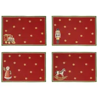 Villeroy & Boch Toy's Delight Jubiläums-Set Gobelin Platzset 4-teilig