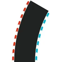 Carrera Hybrid Curves Radius 2 30° (2x L, 2x