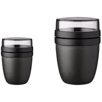 Mepal Lunchbox Lunchpot Fruitpot Snackpot Ellipse - Praktischer Müslibecher,