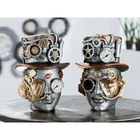 Casablanca by Gilde Fantasy-Figur Skulptur Steampunk Female«, silberfarben