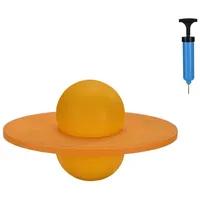 Relaxdays Pogo Ball für Kinder, bis 100 kg, Hüpfspielzeug