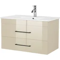 WELLTIME Florenz Waschtisch 81 x 46 cm Beige