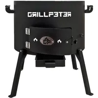 Grillpeter Utschak Nurlan Feuerofen für Kazan 16L schwarz