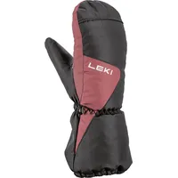 Leki Nevio Junior Mitten black-rosé 3.0