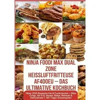 Bookmundo Ninja Foodi MAX Dual Zone Heißluftfritteuse AF400EU -