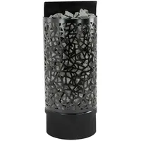 InfraWorld Saunaofen Atlas Wall Black 9 kW + Saunasteine