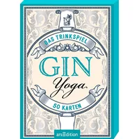 ArsEdition Gin-Yoga: Das Trinkspiel. 50 Karten | Lustiges Partyspiel,