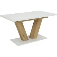 Hela Hamm 140-180 x 76 x 90 cm weiß/Eiche