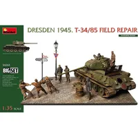 MiniArt 1:35 Big-Set Dresden 1945. T-34/85 Inst.