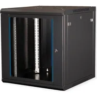 Value 19-Zoll Wandgehäuse 600x600mm schwarz, Bausatz (19 Zoll Rack),