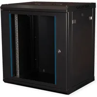 Value 19-Zoll Wandgehäuse 600x450mm schwarz, Bausatz (19 Zoll Rack),