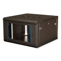 Value 19-Zoll Wandgehäuse 6HE 600x600mm schwarz, Bausatz, Serverschrank, Schwarz
