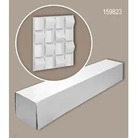 Profhome 3D Wandpaneel Profhome Weiß 2 St. 600 x