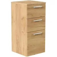 Posseik Midischrank 35,2 x 75 x 36,8 cm Eiche