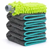 Addhome Auto-mikrofasertuch Set 1200 GSM 3x Tuch 40x40cm +