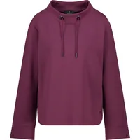 Monari Sweatshirt Stehkragen Lila 42
