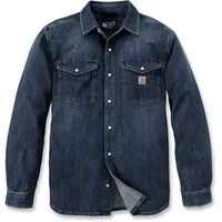 CARHARTT - Denim L/S Snap Front Hemd, Gr XL