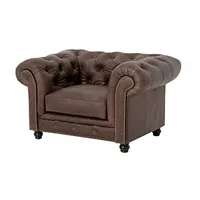 Max Winzer Sessel Orleans Leder 137 x 72 x