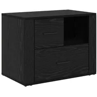 VidaXL Nachtschrank 35 x 60 x 50 cm Schwarz