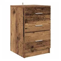 VidaXL Nachtschrank mit Schubladen 40 x 40 x 63