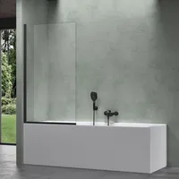 Mai & mai Duschwand für Badewanne Sicherheitsglas mit NANO-Versiegelung