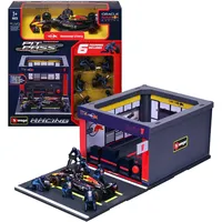 BBURAGO F1 Red Bull RB20 2024#1 Verstappen rot/silber 1:43