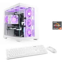 CSL PC "Vitrum Advanced V24469", weiß, Microsoft Windows 11