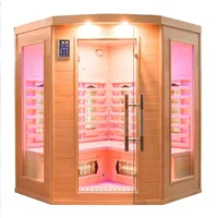 Poolstar Infrarotsauna Eckig Apollon Quartz - 3 Personen