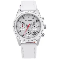 HOLZKERN Herrenuhr Titan Neverrest Howlith/Weiß