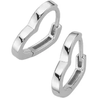 Smart Jewel Creolen Herzform Silber 925