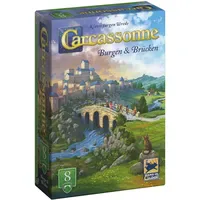 Asmodee Carcassonne Burgen & Brücken 8. Erweiterung