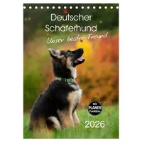 Calvendo Deutscher Schäferhund - unser bester Freund (Tischkalender 2026