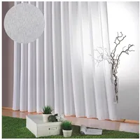 WECKBRODT Gardine »Lena« Faltenband, 1 Stk. tlg. Websablè, halbtransparent,