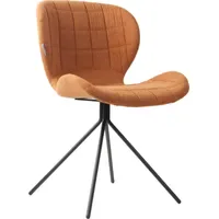 ZUIVER Esszimmerstuhl OMG Polyester schwarz