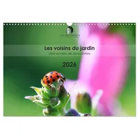 Calvendo Les voisins du jardin - Une année de